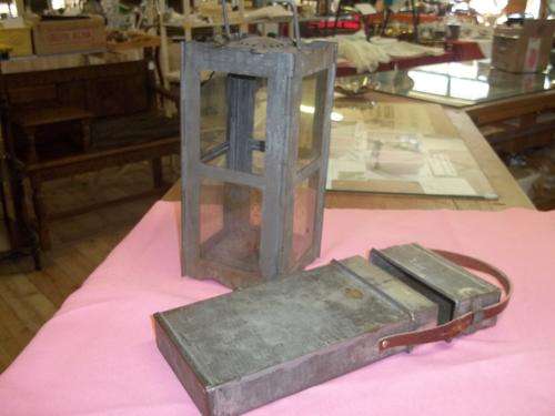First World War 1916 metal folding lantern