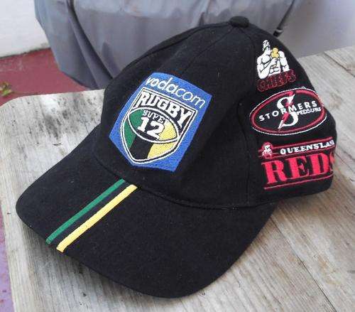 Vodacom Super 12 rugby cap - very hard to find!, looks unused