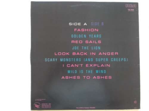 David Bowie - Golden Years  ( 1983 SA pressed LP )
