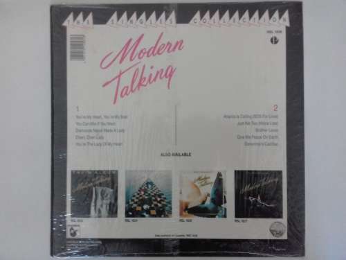 Modern Talking - The Singles Collection ( 1987 scares unique SA released LP )