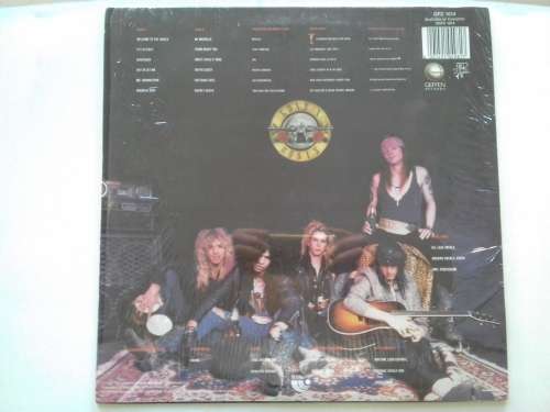 Guns N` Roses - Appetite for Destruction ( 1987 SA released LP )