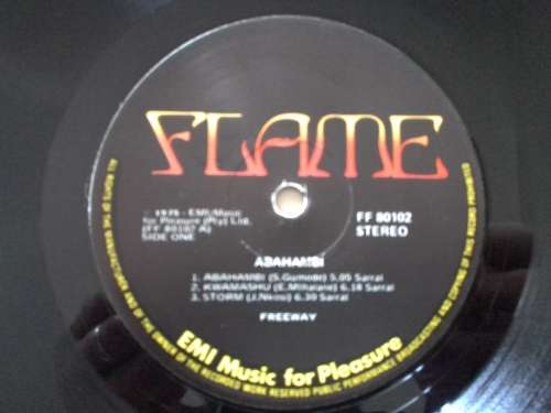 Abahambi  - Freeway  ( scares 1975 SA released LP vinyl only,no cover )