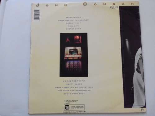 John Cougar Mellencamp - The Lonesome Jubilee  ( 1987 SA released LP  NM  EX  )