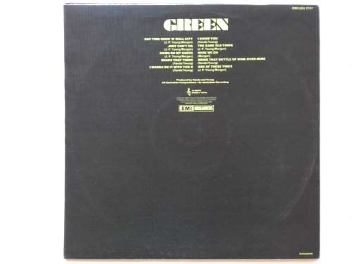 John Paul Young  - Green  ( scarce 1977 SA released LP  NM / NM )
