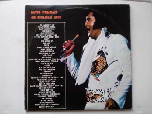 Elvis Presley - 40 Golden Hits  ( 1978 SA released double gatefold LP )