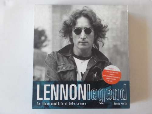 Lennon Legend  -  illustrated life of John Lennon by James Henke in book form with CD