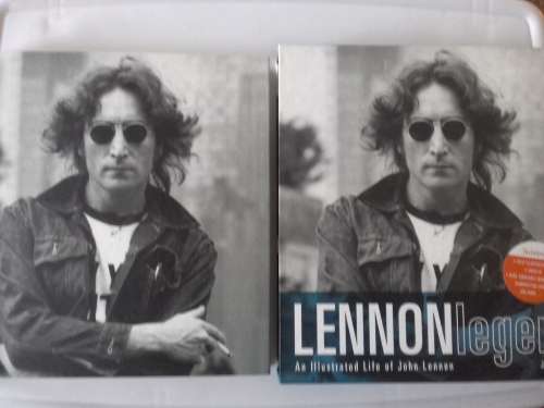 Lennon Legend  -  illustrated life of John Lennon by James Henke in book form with CD