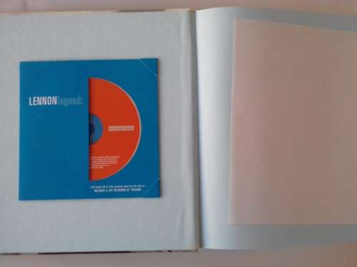 Lennon Legend  -  illustrated life of John Lennon by James Henke in book form with CD