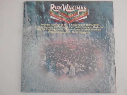 Rick Wakeman - Journey to the Center of the Earth  ( scares 1974 SA released LP EX )