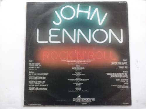 John Lennon - Rock`N Roll  ( 1975 SA released LP )