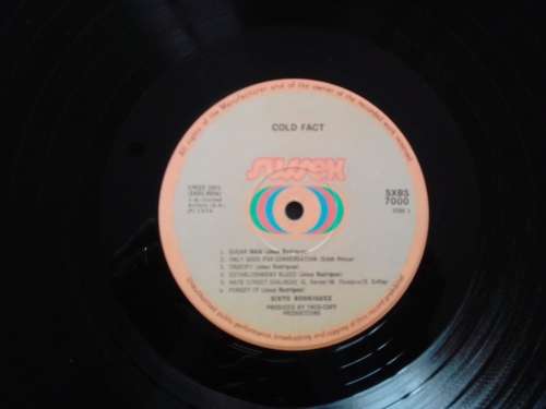 Rodriguez - Cold Fact  ( 1974 SA released reissue LP )