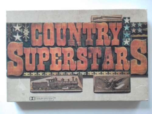 Country Superstars - A box set of 4 cassettes EX / EX