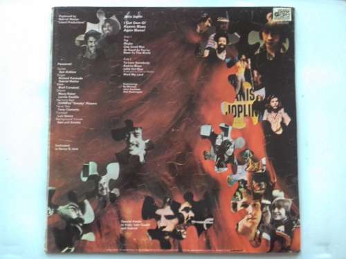Janis Joplin - I Got Them Ol` Kozmic Blues Again Mama!  ( scares 1969 SA released LP )