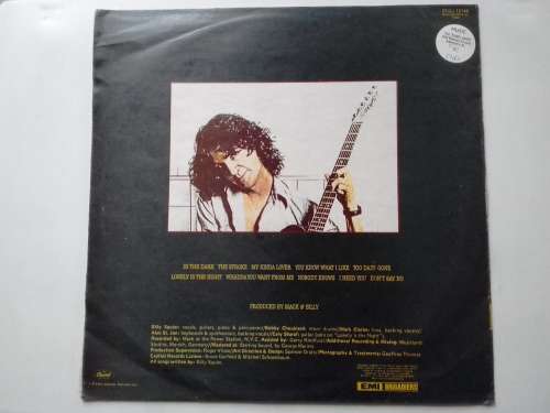Billy Squier -  Dont Say No  ( 1981 SA released LP )
