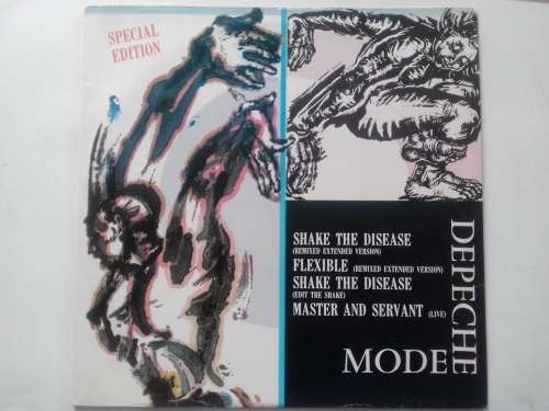 Depeche Mode - Shake the Disease ( scarce 1985 SA released special edition 12` 33 RPM single )