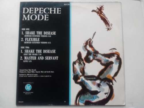 Depeche Mode - Shake the Disease ( scarce 1985 SA released special edition 12` 33 RPM single )
