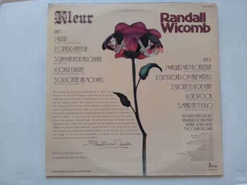 Randall Wicomb - Kleur  ( scarce 1980 SA released LP EX )