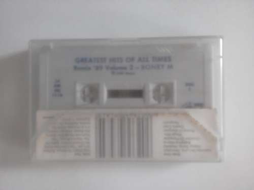Boney M - greatest hits of all times - remix `89 - vol. 11 (German release 1989 music cassette )