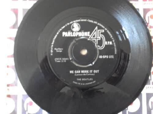 The Beatles - We Can Work it Out  ( 1965 SA released 7` single )