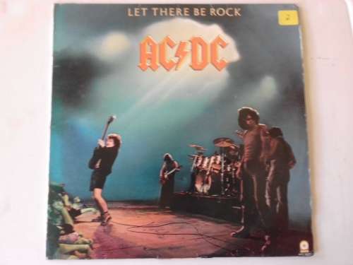 AC / DC  -  Let There Be Rock  ( scarce 1977 SA released LP )