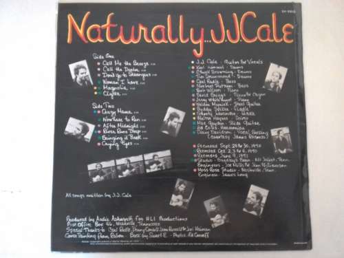 JJ Cale - Naturally  ( Scarce 1973 SA released LP NM / M - )