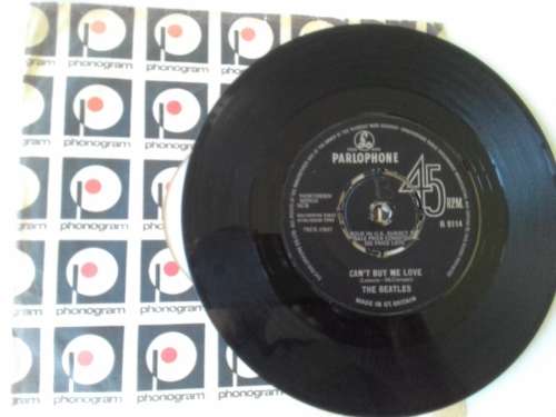 The Beatles - Can`t buy me love / You can`t do that  ( 1964 UK released 7 single )