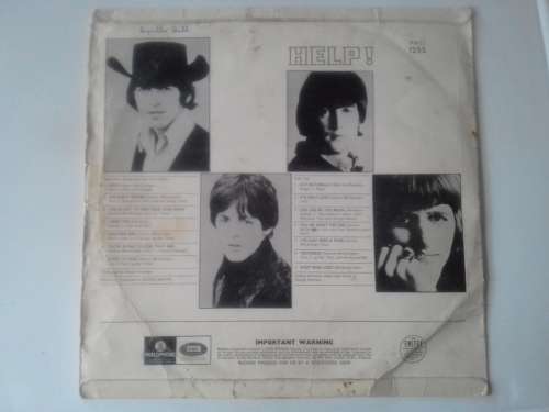 The Beatles - Help!  ( 1965 SA released LP Mono )