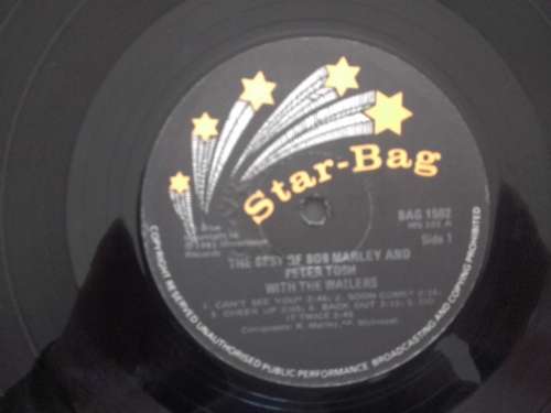 Bob Marley & Peter Tosh - With The Waillers  ( scarce 1981 SA released LP )