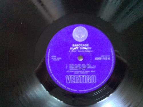 Black Sabbath - Sabotage  ( scares 1975 SA released LP )