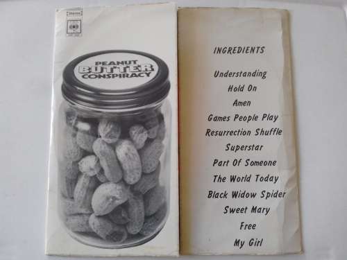 Peanut Butter Conspiracy - Peanut Butter Conspiracy  ( scares 1971 signed by band members  LP )