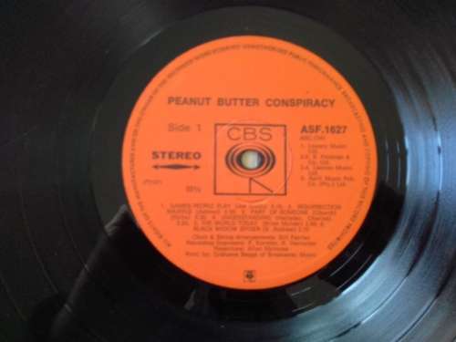 Peanut Butter Conspiracy - Peanut Butter Conspiracy  ( scares 1971 signed by band members  LP )