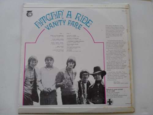 Vanity Fare  -  Hitchin` A Ride   ( Rare 1970 SA released LP EX )