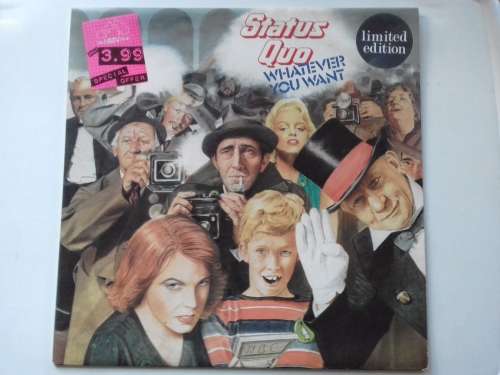 Status Quo  - Whatever You Want  ( scarce 1979 Limited Edition UK released LP )