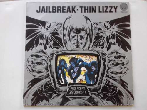 Thin Lizzy - Jailbreak  ( scarce 1976 German  released Die Cut sleeve LP )