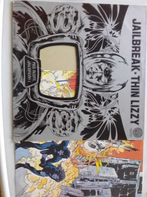 Thin Lizzy - Jailbreak  ( scarce 1976 German  released Die Cut sleeve LP )