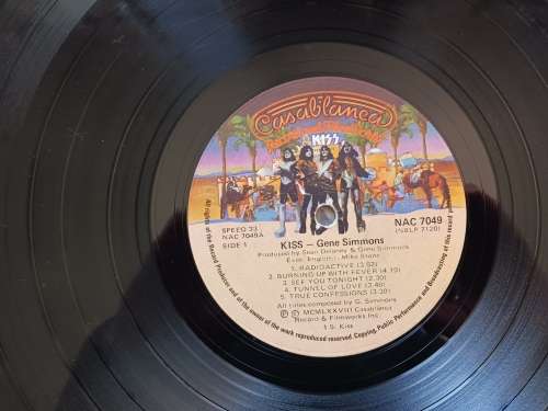 Kiss - Gene Simmons  ( Scarce 1978 SA released LP )