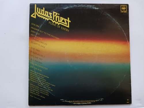 Judas Priest - Point of Entry  ( 1981 SA released LP )