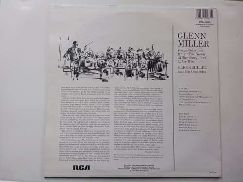 Glen Miller and His Orchestra - Glen Miller plays Slections from `The Glen Miller Story(scarce LP)