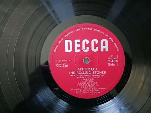 The Rolling Stones - Aftermath - ( 1966 SA released LP )