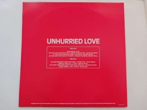 Paul Mattisson - Lion Larger - Unhurried Love ( Rare SA Breweries Limited LP )