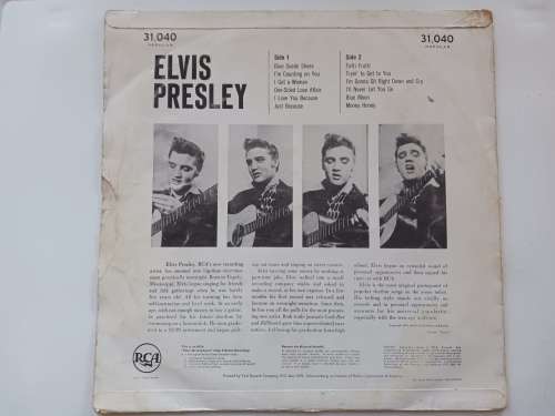 Elvis Presley  -  Elvis Presley  ( 1956 debut release,rare SA released LP )