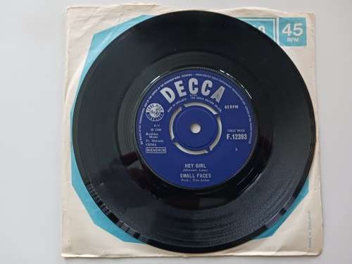Small Faces - Hey Girl  ( 1966 UK 7` single record. )