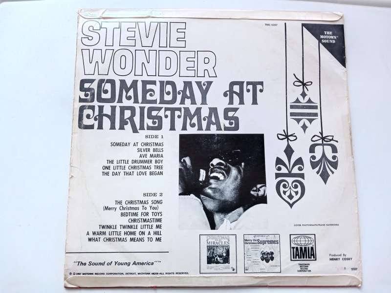 Stevie Wonder - Someday at Christmas  ( Rare 1967 SA released LP )