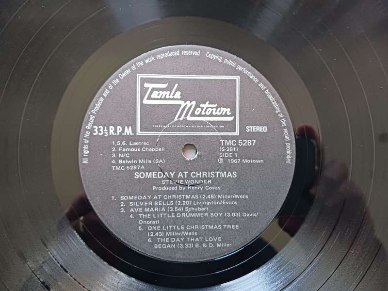 Stevie Wonder - Someday at Christmas  ( Rare 1967 SA released LP )
