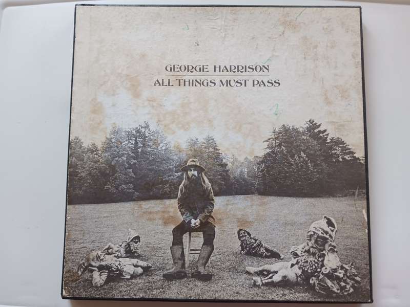 George Harrison -  All things must Pass ( 1970 UK box set,3 x LP`S )