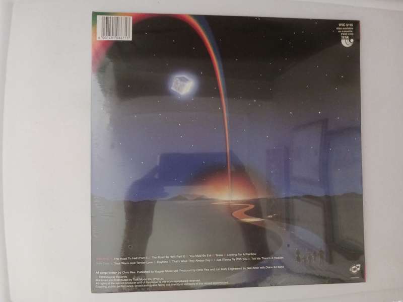 Chris Rea - The Road To Hell  ( sealed 1989 SA released  LP )