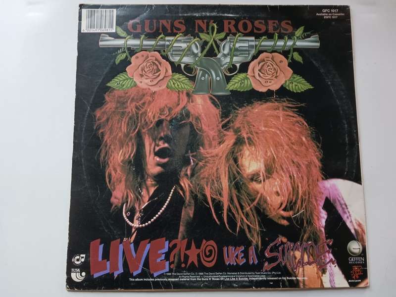 Guns N` Roses - G N` R Lies  ( scares 1988 SA released LP