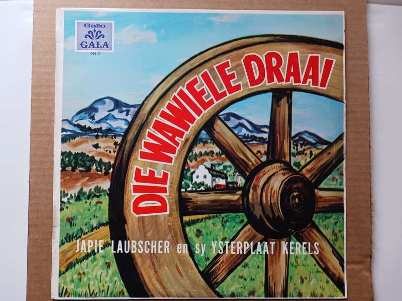 Japie Laubscher en sy Ysterplaat Kerels - Die Wawiele Draai ( scarce SA released LP )