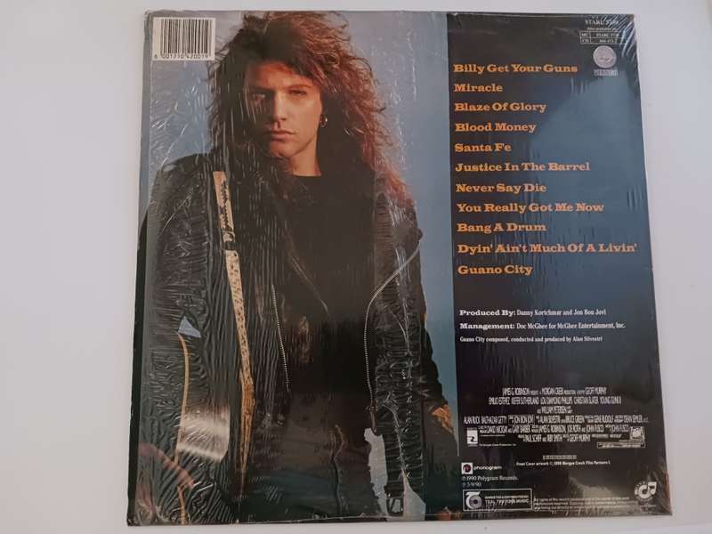 Jon Bon Jovi - Blaze of Glory  ( 1990 SA released LP )