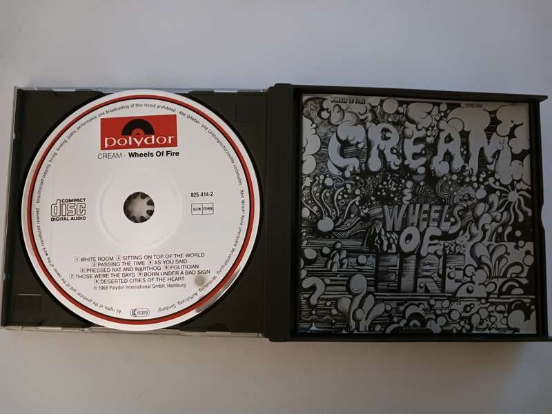 Cream (2) - Wheels of Fire  ( 2 x CD album EX / EX )